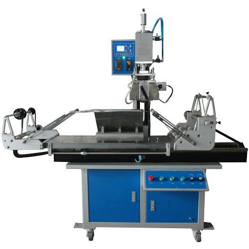 Machine de dorure à chaud électropneumatique - 5B - LC Printing Machine Factory Limited - pour grande surface d'impression / avec alimentation automatique / pour cuir