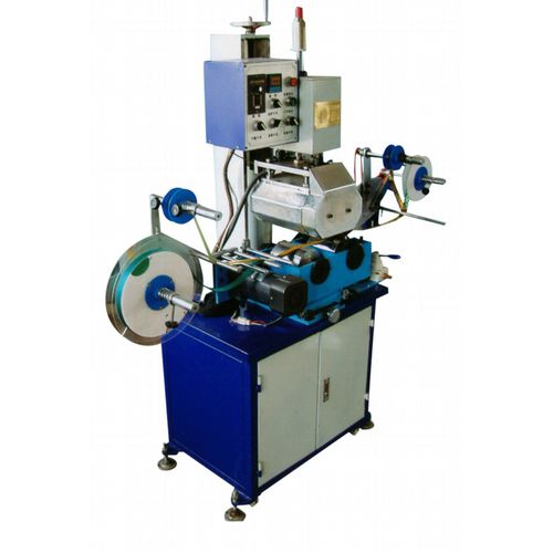 Machine de dorure à chaud électropneumatique - HSS-44 - LC Printing Machine Factory Limited - pour grande surface d'impression / avec alimentation automatique / pour cuir