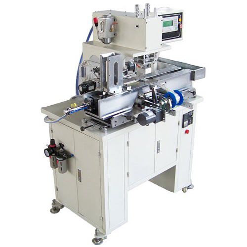 Machine de dorure à chaud électropneumatique - ATHS-Card - LC Printing Machine Factory Limited - pour grande surface d'impression / avec alimentation automatique / pour cuir