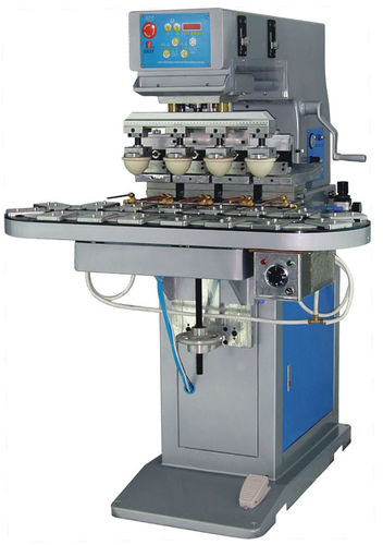 Machine de tampographie à encrier ouvert - S4/C  - LC Printing Machine Factory Limited - automatique / pour l'industrie du jouet