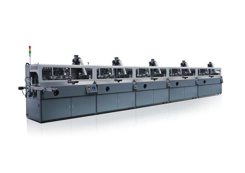 Machine de sérigraphie automatique - S-105  - LC Printing Machine Factory Limited - à 5 couleurs