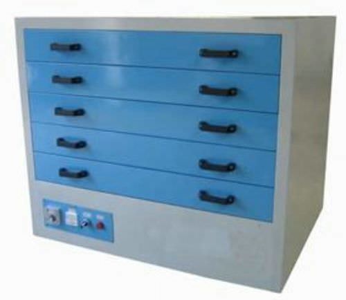 Armoire de séchage multi-tiroirs - M-1200G - LC Printing Machine Factory Limited - en métal / pour cadre de sérigraphie horizontal / sur pied