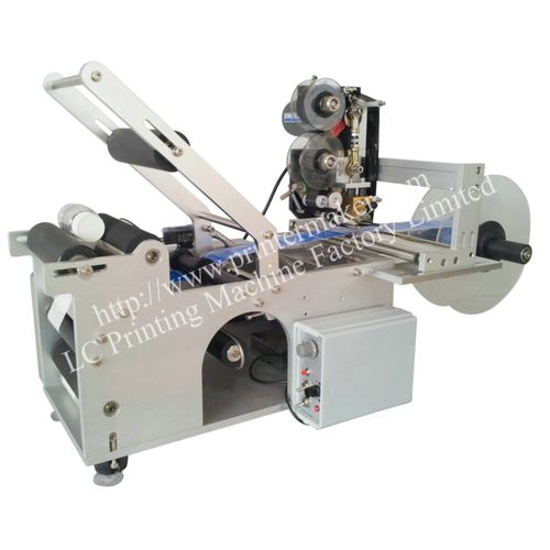 Machine d'étiquetage semi-automatique - LM-150CM - LC Printing Machine Factory Limited - pour bouteilles / pour emballage / pour produits chimiques