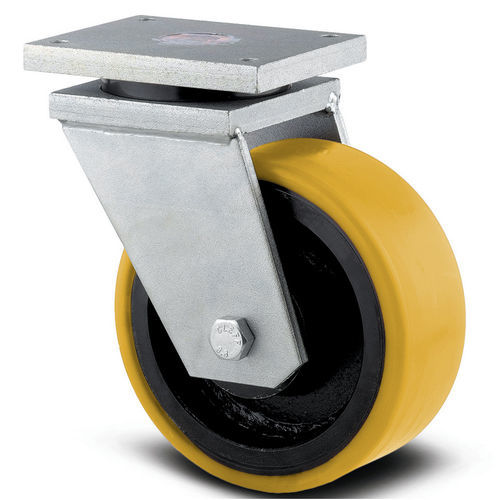 Roulette pivotante - OMIKRON - TENTE ® - à platine / jumelée / industrielle