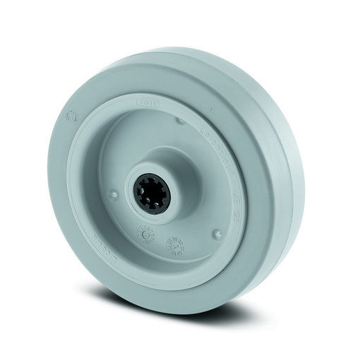 Roue à bandage - ELASTECH - TENTE ® - en caoutchouc silicone / non marquante / élastique