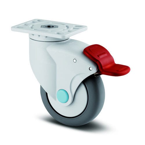 Roulette pivotante - Galea - TENTE ® - à platine / double / non marquante