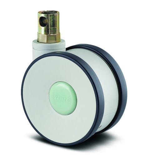 Roulette pivotante - Linea clinic - TENTE ® - à platine / en polyamide / en polyuréthane