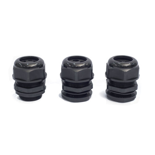 Presse-étoupe en polyamide - BC-H-M-B series - BOXCO Inc. - fileté / droit / hexagonal