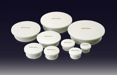 Bouchon rond - SP-PG series - BOXCO Inc. - fileté / en polyamide / de protection