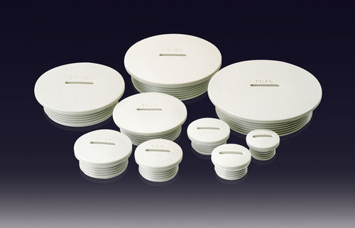 Bouchon rond - SP-M series - BOXCO Inc. - fileté / en polyamide / de protection