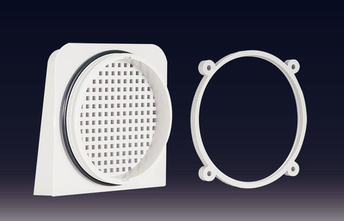 Grille de ventilation en plastique - V60, V80 series - BOXCO Inc. - ronde