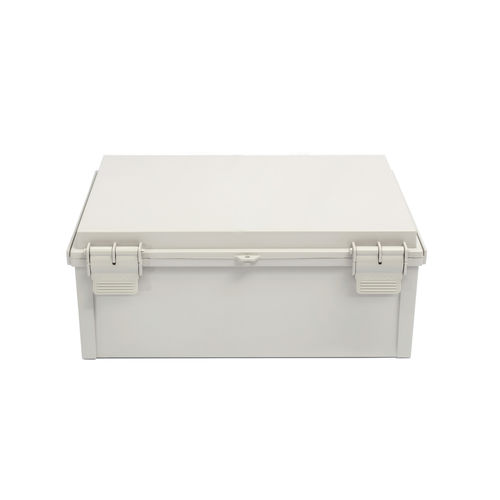 Boîtier avec couvercle à charnière - Q series - BOXCO Inc. - rectangulaire / en ABS / en PC