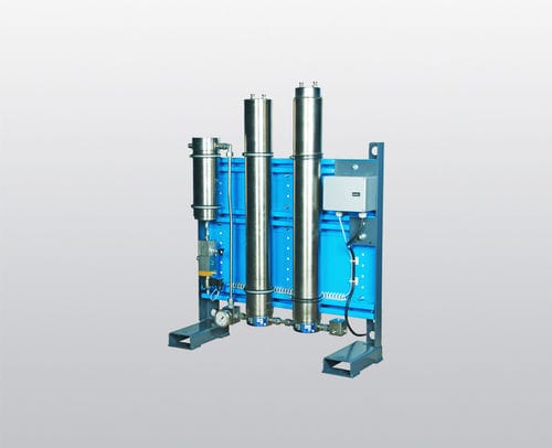Système de purification pour gaz - P series - BAUER KOMPRESSOREN GmbH - d'azote / d'air respirable / haute pression