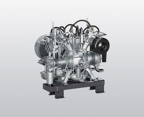 Surpresseur à piston - GIB series - BAUER KOMPRESSOREN GmbH - de gaz / d'azote / d'air comprimé