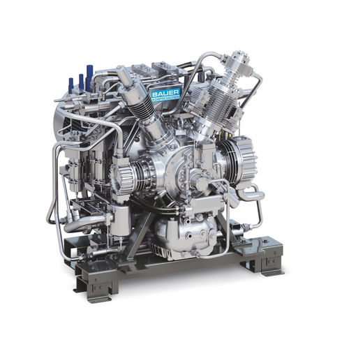 Compresseur refroidi par eau -  GB 26 (Elio) - BAUER KOMPRESSOREN GmbH - à piston / pour hélium / à moteur électrique