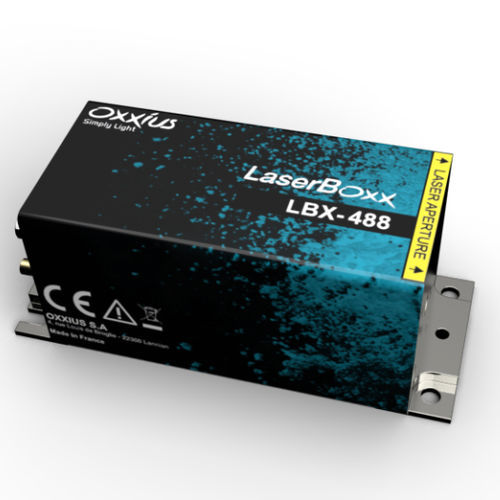 Diode laser continue - LBX-488 - Oxxius - pulsée / à état solide / visible