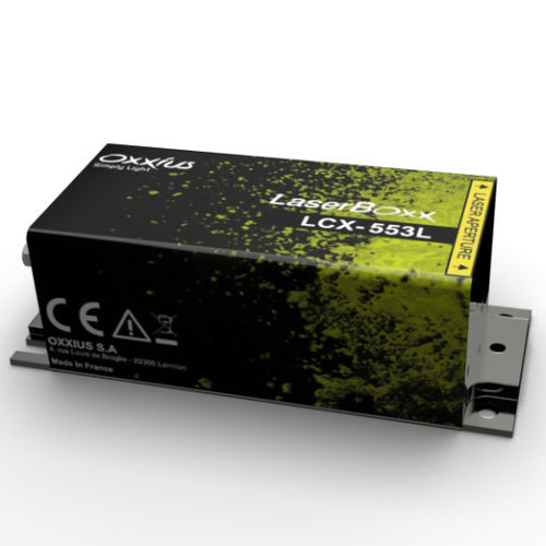 Laser continu - LCX-553L - Oxxius - à état solide / visible / pour applications médicales