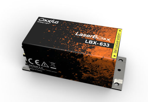Diode laser continue - LBX-633 - Oxxius - à état solide / visible / pour l'industrie