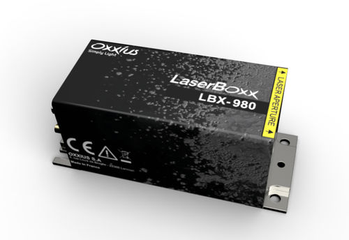 Diode laser continue - LBX-980 - Oxxius - à fibre / visible / de marquage