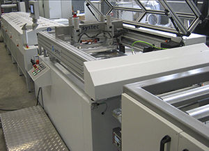 Machine de sérigraphie manuelle - Spartanics - couleur / pour l'électronique / à plat