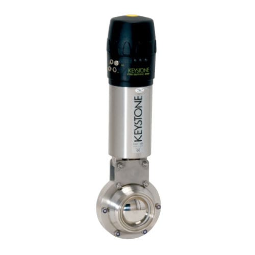 Actionneur de vanne pneumatique - F257 - Pentair Valves & Controls - type quart de tour / à piston / double effet