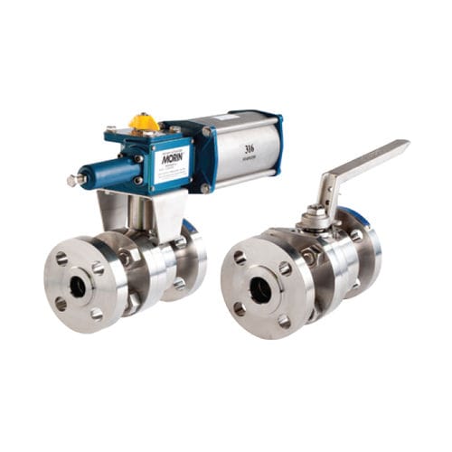 Vanne à boisseau sphérique flottant - EB526, EB529, EB525 - Pentair Valves & Controls - à levier / pour huile / de pétrole