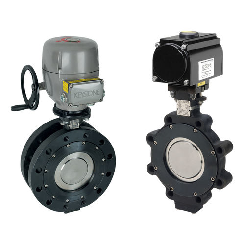 Vanne haute performance - 36/37 series - Pentair Valves & Controls - papillon / à actionneur électrique / à commande pneumatique