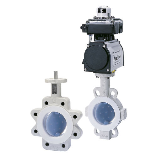 Vanne papillon - NeoSeal - Pentair Valves & Controls - à commande pneumatique / d'arrêt / pour produits chimiques