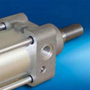 Vérin pneumatique - BANSBACH easylift - à tige de piston guidée / double effet / guidé