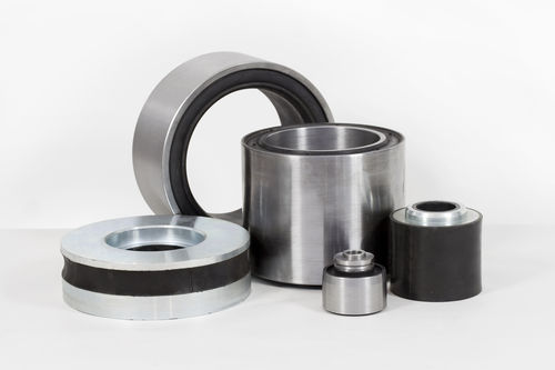 Support antivibratoire rond - Flexibil SRL rubber-metal solutions - en caoutchouc / en métal