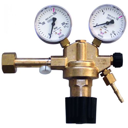 Régulateur de pression pour bouteilles - Armaturen- und Autogengerätefabrik ewo Hermann Holzapfel GmbH & Co. KG - pour gaz / à ressort / mono-étagé