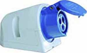 Prise et fiche murale - 16 A, 230 V, IP 67 - Portalamparas y Accesorios SOLERA S.A. - CEE