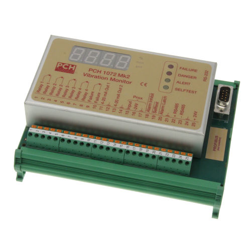 Système de surveillance d'état - PCH 1072 Mk2 - PCH Engineering A/S - de température / de vibration / de mesure