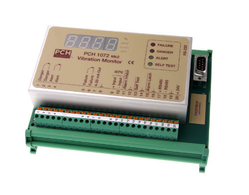 Système de surveillance d'état - PCH 1072 Mk2 - PCH Engineering A/S - de vitesse / de vibration / d'usure