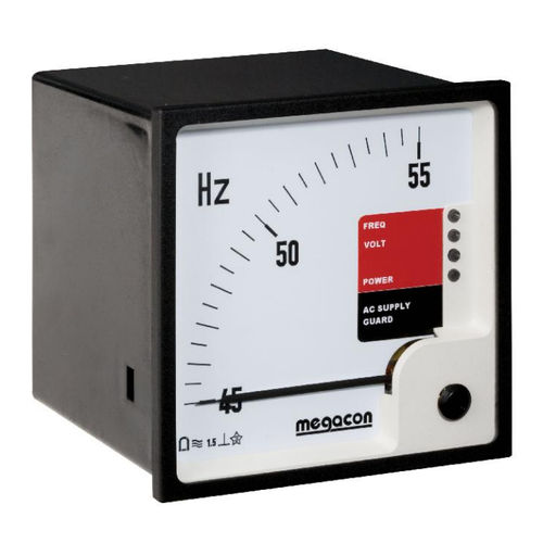 Relais de protection de surtension - KPFV51x series - Meagacon AS - de sous-tension / de sous-fréquence / de surfréquence