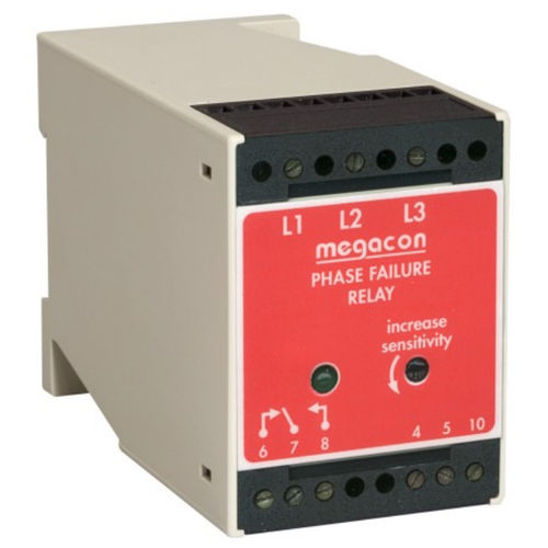 Relais de surveillance d'ordre de phases - KRM72x series - Meagacon AS - d'absence de phases / de déséquilibre de phases / AC
