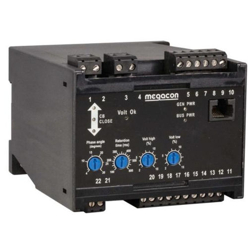 Relais de protection de tension - KCQ331x series - Meagacon AS - de synchronisation / sur rail DIN / numérique