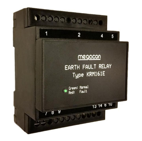 Relais de surveillance d'isolement - KRM161x series - Meagacon AS - de circuit de déclenchement / AC / sur rail DIN