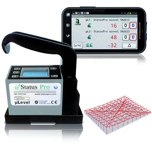 Niveau de précision - SP µLevel 30 - Status Pro Maschinenmesstechnik GmbH - à bulle / compact / robuste
