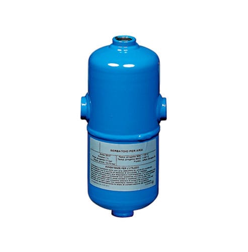 Cuve pour air comprimé - SB series - SAF S.R.L. - en inox / en acier / cylindrique
