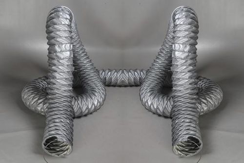 Tuyau flexible pour air chaud - UAS ALLEGRO CLIP-HT 300 - UNVEREN Co.Inc. - en tissu
