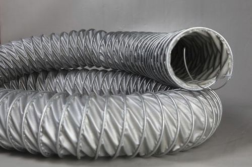 Tuyau flexible pour air chaud - UAS ALLEGRO CLIP-HT 650 - UNVEREN Co.Inc. - en tissu