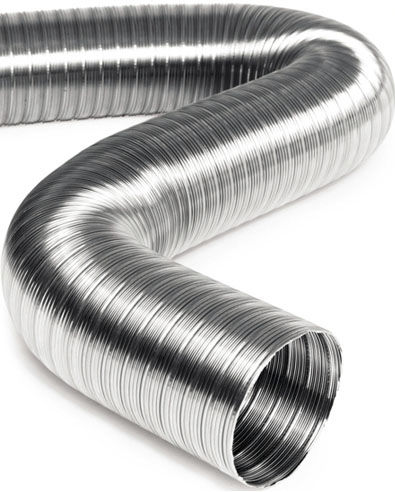 Gaine de ventilation flexible - UAS FUGA - UNVEREN Co.Inc. - circulaire / ovale / en acier inoxydable