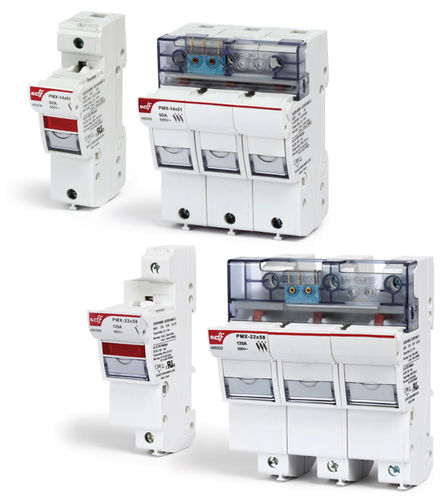 Porte-fusible à montage sur rail DIN - PMX series - DF ELECTRIC - IEC / modulaire