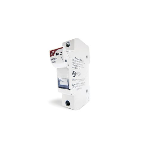 Porte-fusible cylindrique - PMX-CC series - DF ELECTRIC - sur rail DIN / Classe CC / IEC