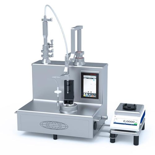 Remplisseuse semi-automatique - EDM series - Bausch + Ströbel Maschinenfabrik Ilshofen GmbH+Co. KG - pour récipients en verre / de seringues / de cartouches