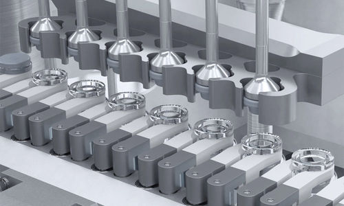 Machine de remplissage et de fermeture de bouteilles - FVC 50606 - Bausch + Ströbel Maschinenfabrik Ilshofen GmbH+Co. KG - pour applications pharmaceutiques