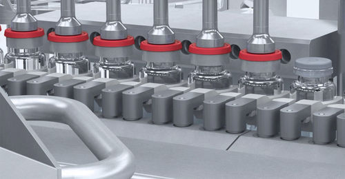 Machine de remplissage et de fermeture de bouteilles - LBC 40606 - Bausch + Ströbel Maschinenfabrik Ilshofen GmbH+Co. KG - pour applications pharmaceutiques
