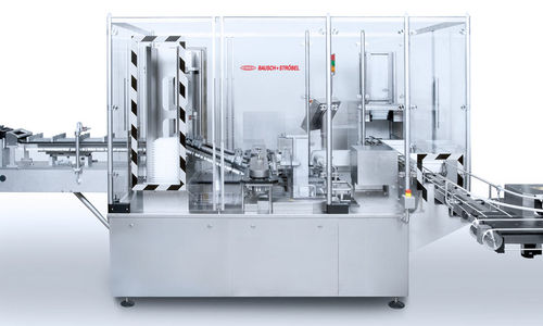 Unité d'alimentation de seringues - MES series - Bausch + Ströbel Maschinenfabrik Ilshofen GmbH+Co. KG - pour station de remplissage / pour l'industrie pharmaceutique / pour machine d'emballage