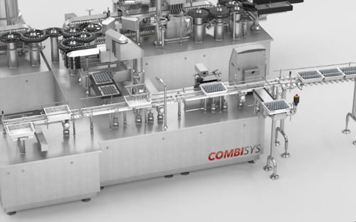 Renesteur entièrement automatique - Bausch + Ströbel Maschinenfabrik Ilshofen GmbH+Co. KG - pour seringues
